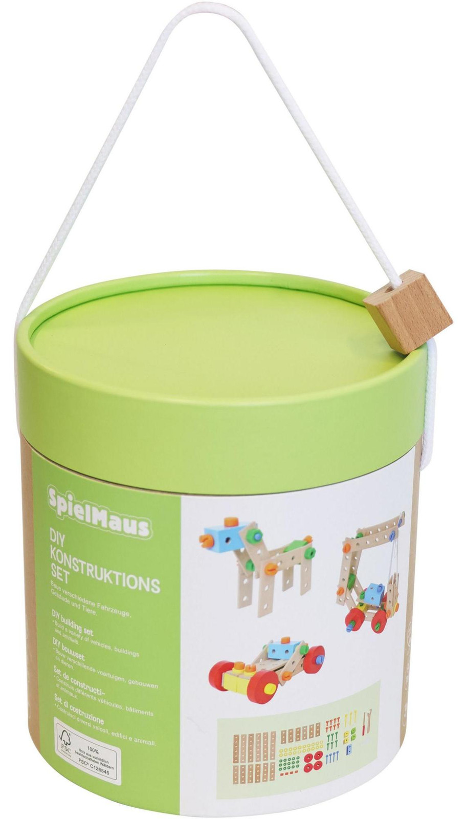 Groothandel GmbH Spielmaus Constructieset, 90-delig