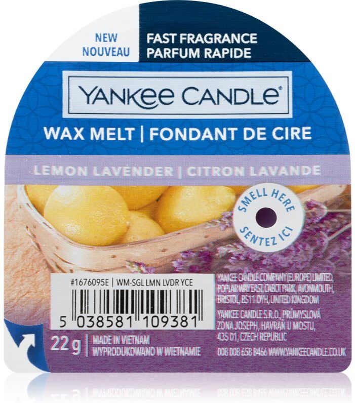 Yankee Candle Lavender tartelette en cire 22 g