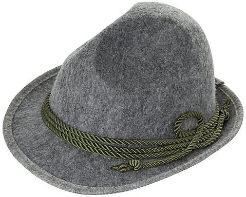 Trachtenhut, grau/grün