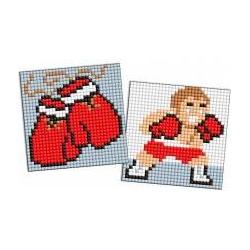 Ideyka Diamant-Mosaik-Aufkleber für Kinder - Sportboxer (59728767)