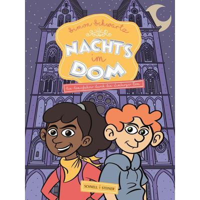 Nachts im Dom, Gebundene Ausgabe von Simon Schwartz, Schnell & Steiner