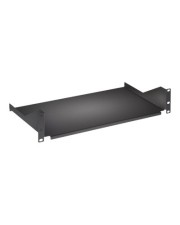 Intellinet Fixed Shelf Rack Regal Schwarz RAL 9005 2U 48,3 cm 19" (710916)
