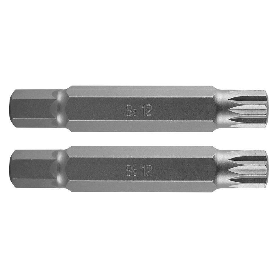 Neo Tools SPLINE TIP M12 X 75 MM S2 X 2 vnt. 10-910 NEO (V31AC-TOP-10-910)