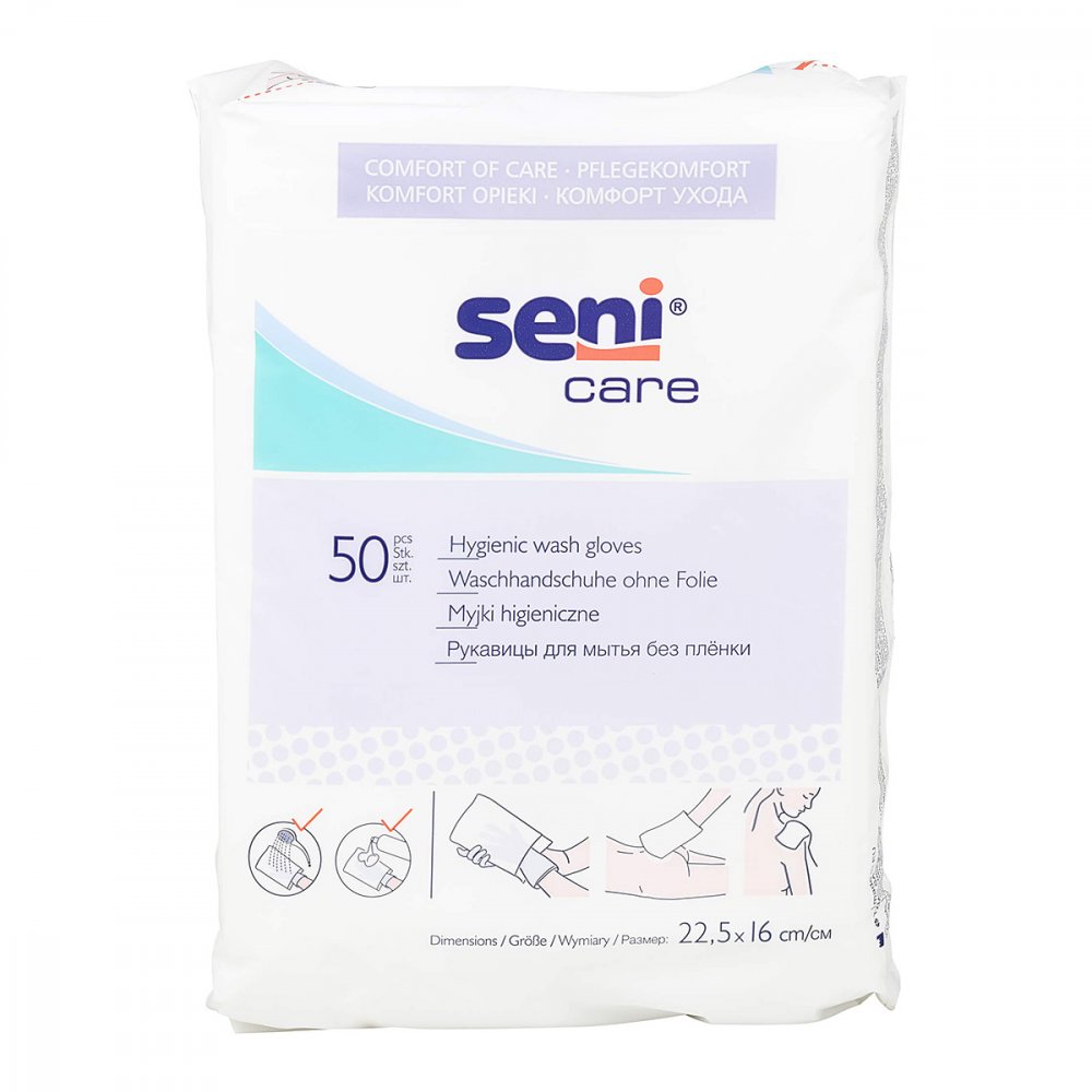 TZMO Deutschland GmbH Seni Waschhandschuhe unfoliert 05565557