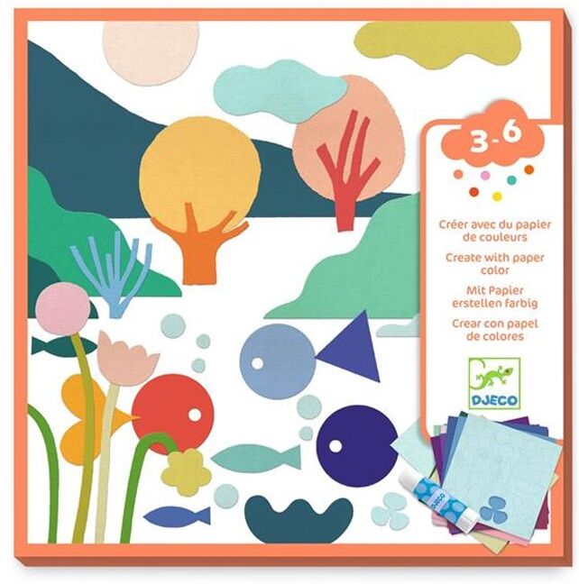 Créer avec du papier : Les petits papiers - Djeco