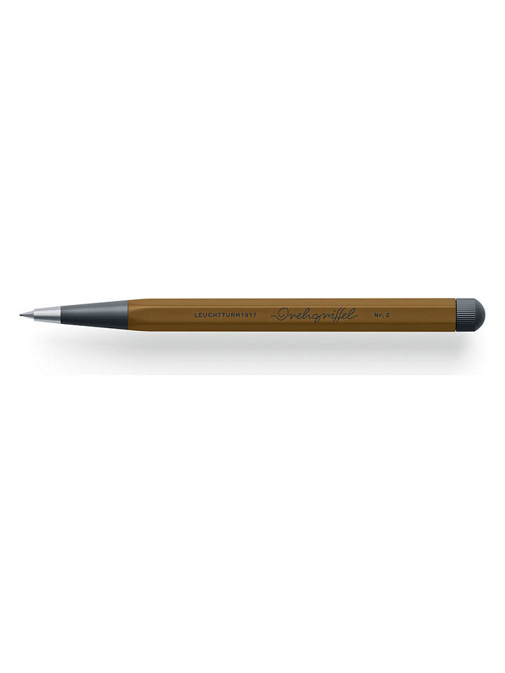 LEUCHTTURM1917 Druckbleistift "Drehgriffel Nr. 2" in Braun - onesize