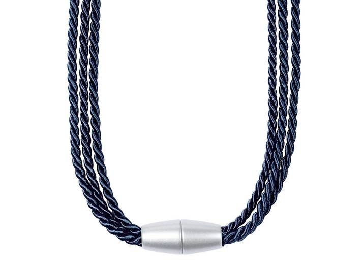 Magnethalter Caty 65cm Blau/Stahlblau Länge Kordel: 65 cm