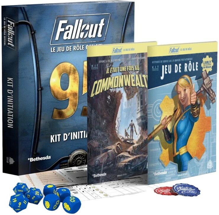 Arkhane Asylum Publishing Fallout - Le jeu de rôle : Kit d'initiation