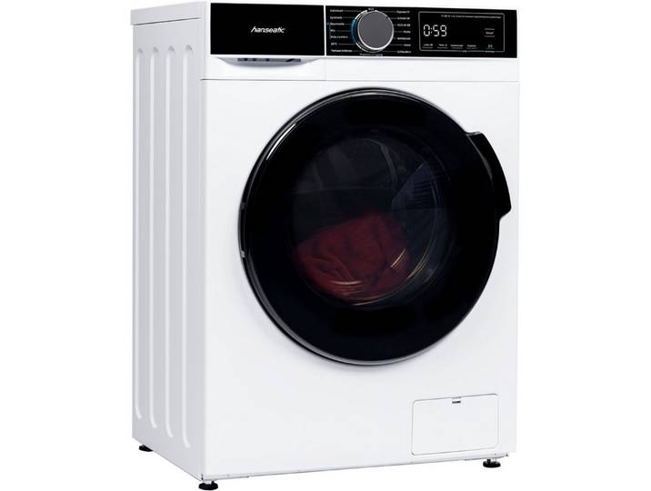 Hanseatic Waschmaschine HWMA814B, 8 kg, 1400 U/min, inkl. 3 Jahre Herstellergarantie