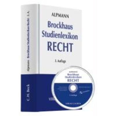 Brockhaus Studienlexikon Recht Buch und CD-ROM, Gebundene Ausgabe von , C. H. Beck, 978-3-406-57827-4
