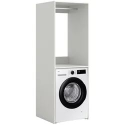 Waschmaschinenschrank Free Weiß