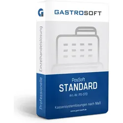Kassensoftware Einzelhandel PosSoft Standard - inkl. Finanzamt TSE & Aktivierung via Internet 399€ UVP