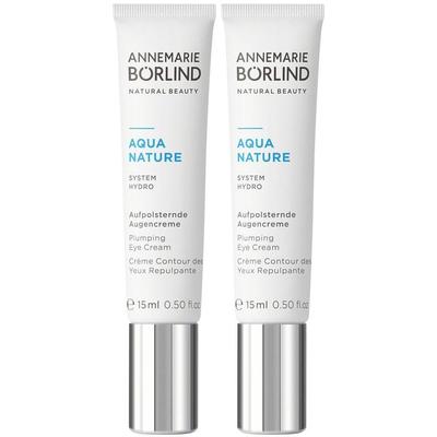 Börlind AquaNature Augenpflege 2x 2x15 ml Augencreme