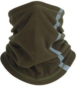 Uplifted Goods Winter Fleece Neck Warmer Mask For Motorcycling And Outdoor Activities dark Green 9.84 X 11.81 In