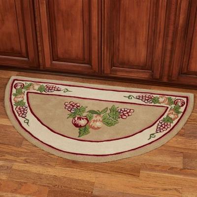 Touch of Class Fruitful Slice Rug Almond 48 x 24, 48 x 24, Almond