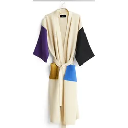 Bademantel Waffle Multi, creme