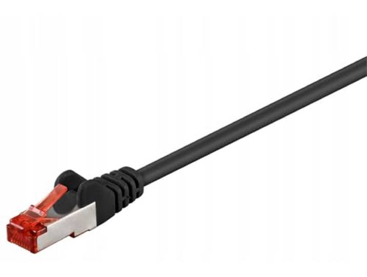 MicroConnect SSTP CAT6 15 m - netwerkkabel (CAT6) zwart
