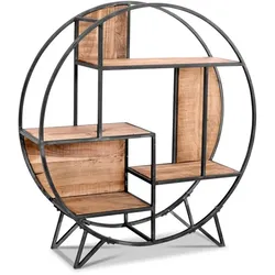 WOLFMÖBEL Regal Spring Holz Braun Akazie