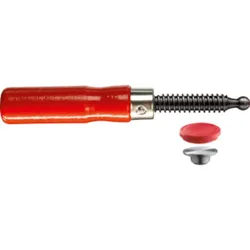 Bessey Holzgriff mit wechselbarer Druckplatte aus Qualitätsstahl mit Schutzkappe - 3101386