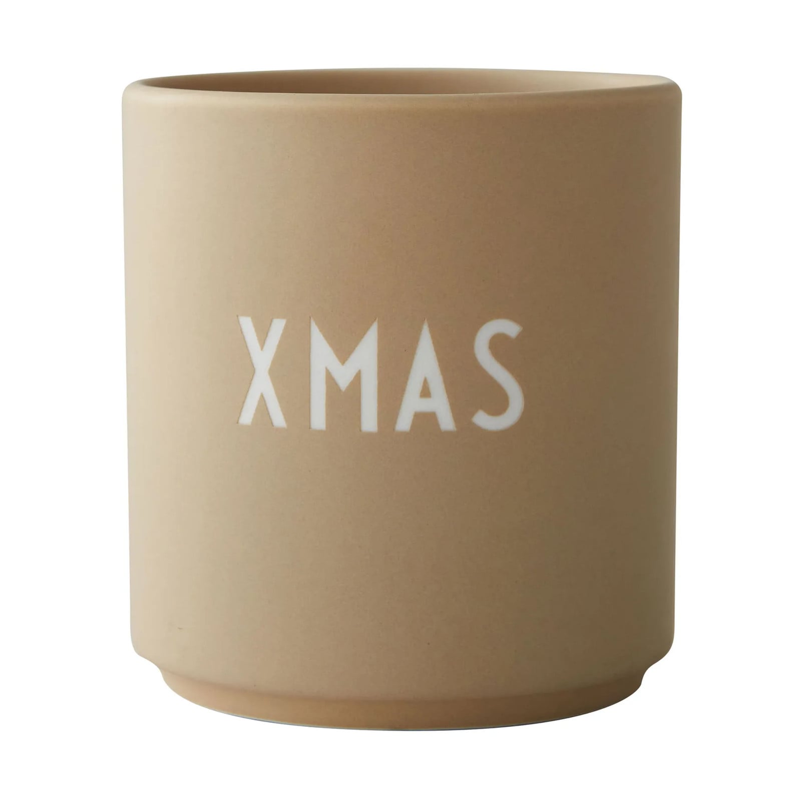 Design Letters Favoriete mok 25 cl Xmas-beige