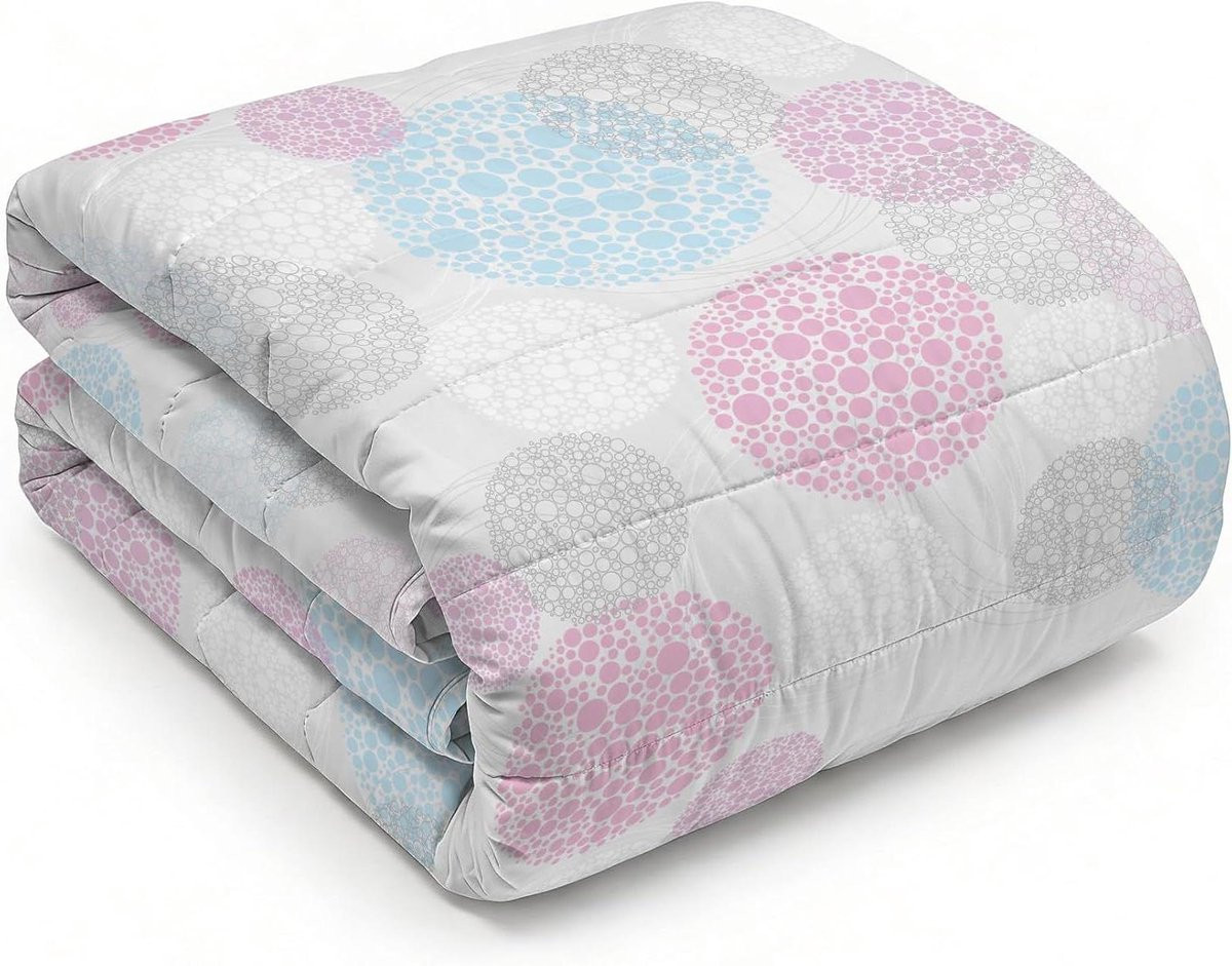 Zomerdekbed Fantasy Molecole - Lichtgewicht microfibre sprei - 220 x 270 cm