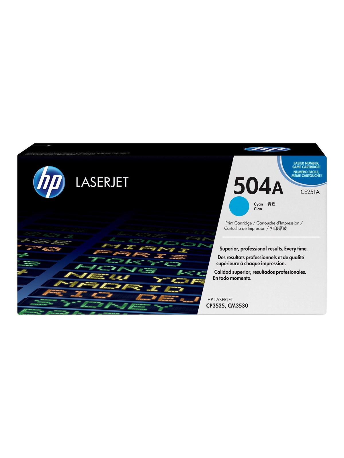 HP 504A / CE251A Cyan Toner - Tonerpatrone Cyan