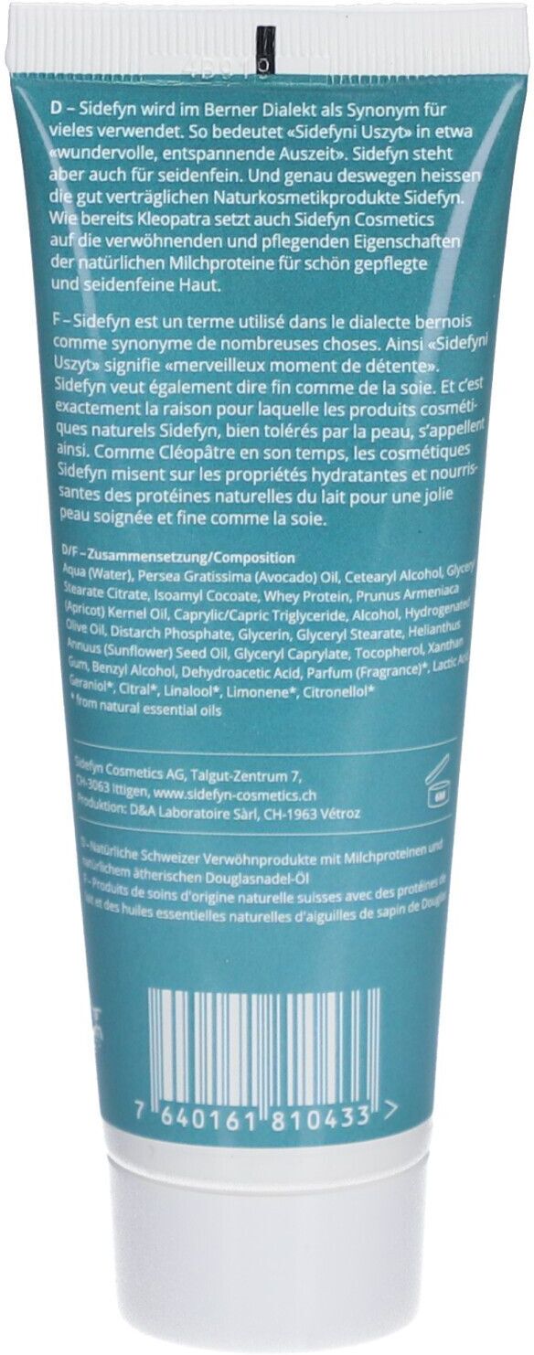 Sidefyn Handcreme du bisch sidefyn 75 ml Creme