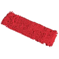 Wischmop Chenille Mopp Sprintus Octopus 50 cm rot samtartige Oberfläche, für besonders gute Schmutzaufnahme