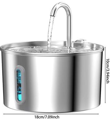 Inspired Finds SmartFeed Pro 4.5L WiFi Automatic Pet Feeder & Water Dispenser For Cats And Dogs hydrapet Station