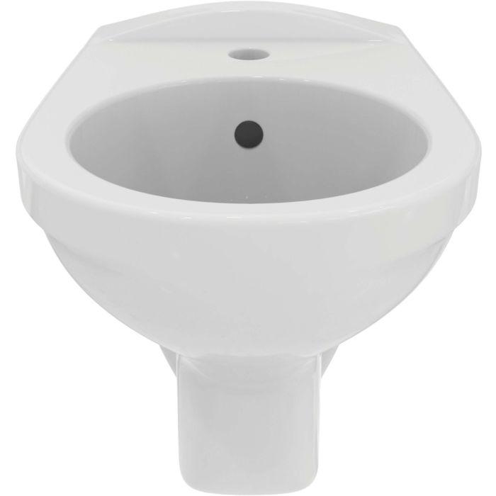 Ideal Standard Eurovit Wandbidet V493101 mit Hahnloch und Überlauf, weiß