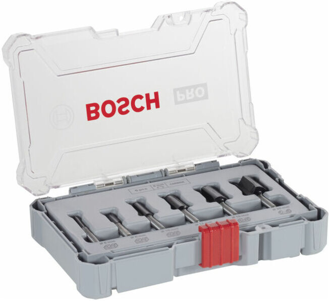 Jeu de 6 fraises à lameller BOSCH, queue de 6 mm (2607017465)