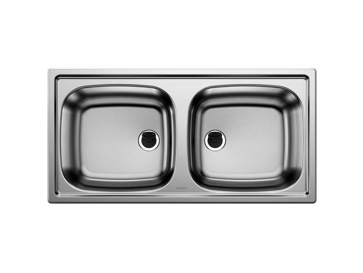 Blanco Spüle, Edelstahl, Metall, 86x15.5x43.5 cm, Küchen, Küchenausstattung, Küchenspülen, Edelstahlspüle