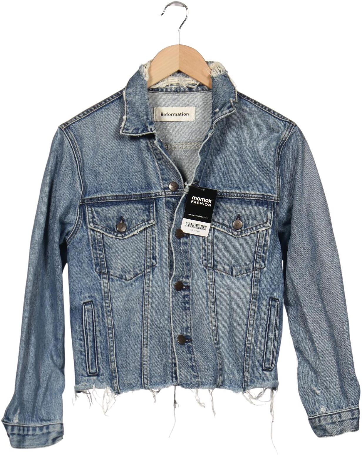Reformation Damen Jacke, Hellblau, Gr. S, kein / Etikett - Second Hand