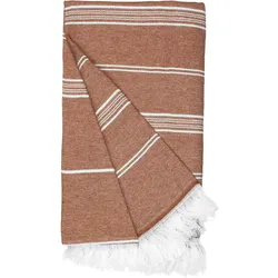 The One Towelling Hamam Handtuch Badetuch T1-RHAM rust orange 100 x 180 cm