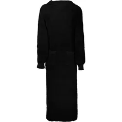 vidaXL Bademantel KINN Schwarz XXL Baumwolle
