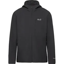 Jack Wolfskin WILD WINDS Softshelljacke Herren | Gr. M | schwarz - schwarz