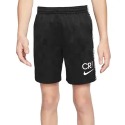 Nike Dri-Fit CR7 Shorts Kinder Safari schwarz/weiß 128-137