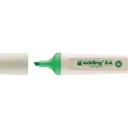 edding Textmarker 24 EcoLine hellgrün Strich-B.2-5 mm Keilspitze - 4-24011
