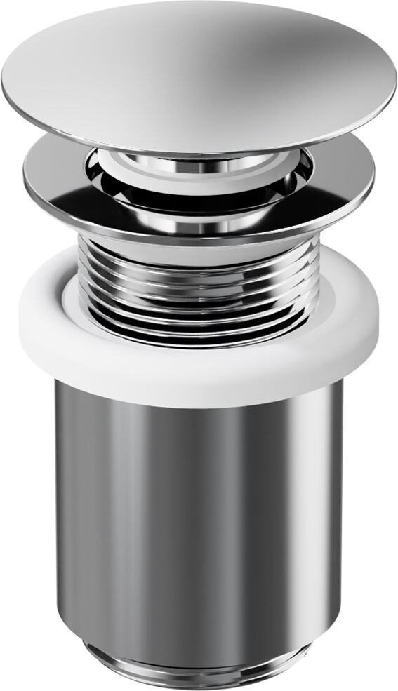 Série 100 Steinberg Série 100 chrome, pour lavabo, avec serrure à pression