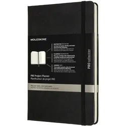 MOLESKINE Pro Projekt-Planer Large A5 Hardcover schwarz