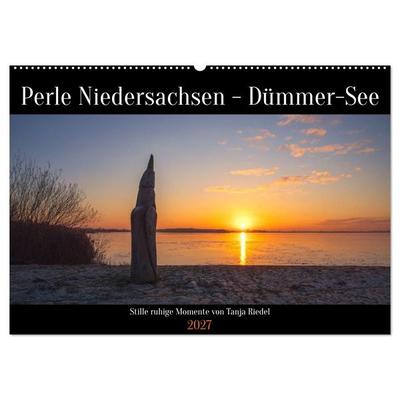 Perle Niedersachsen - Dümmer-See (Wandkalender 2027 DIN A2 quer), CALVENDO Monatskalender