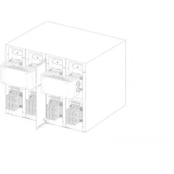 ABB KitJumpE4.2 3200-4000IEC -A- 2psLS INST Anschlusskit für Leistungsschalter Emax2 1500 V DC 4P installiert