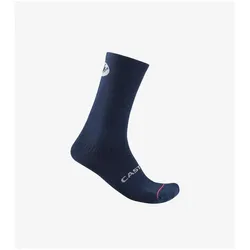 Castelli, Unisex, Sportsocken, Scorpion Logo 20 Thermal Sock (L, XL), Blau
