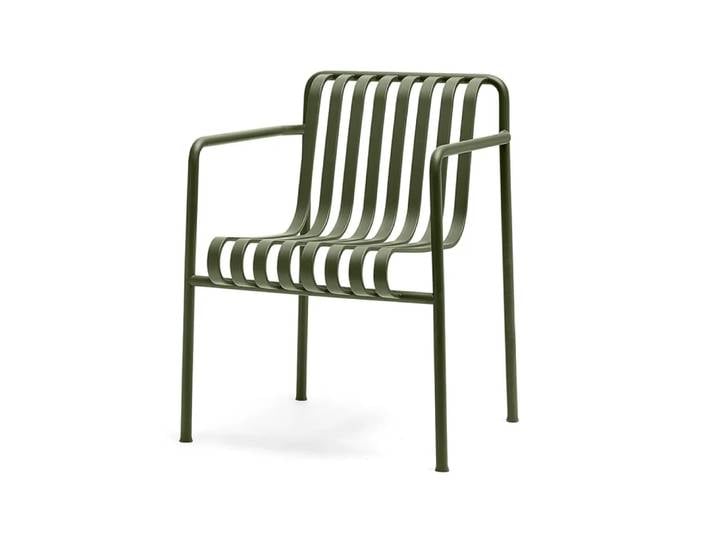 HAY Palissade Dining Sessel Olive