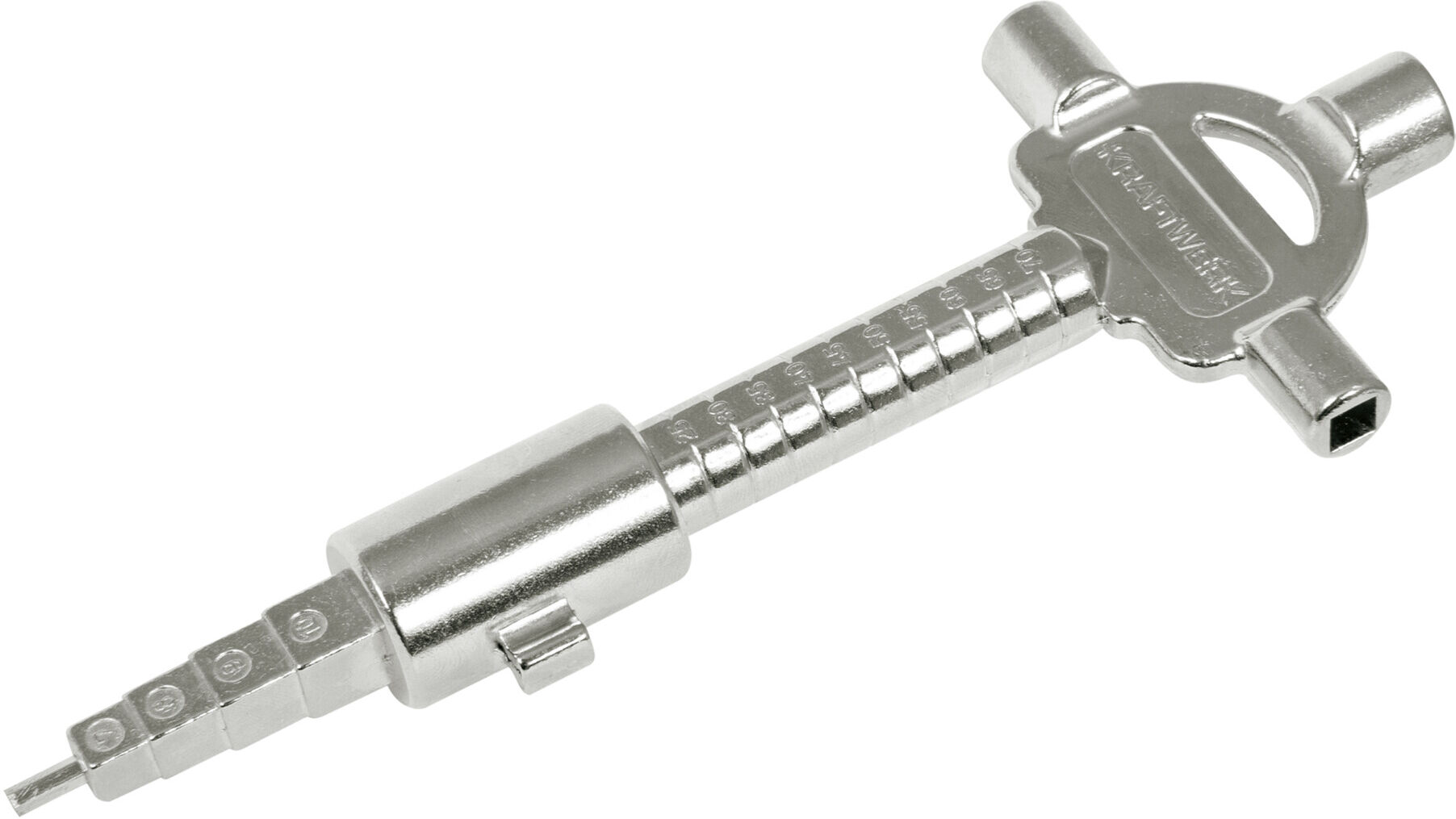 Kraftwerk Bauschlüssel für Rundzylinder 22 mm (CH-Version) (301.180.022)
