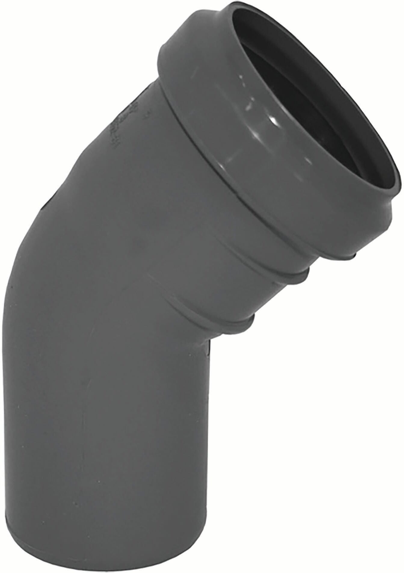 Coes CURVA  Ø32 mm HTB 30° IN PP GRIGIO