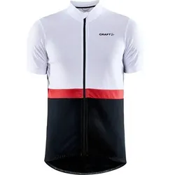 CRAFT Herren Radtrikot CORE ENDUR JERSEY M, Größe XL in Weiß Weiß