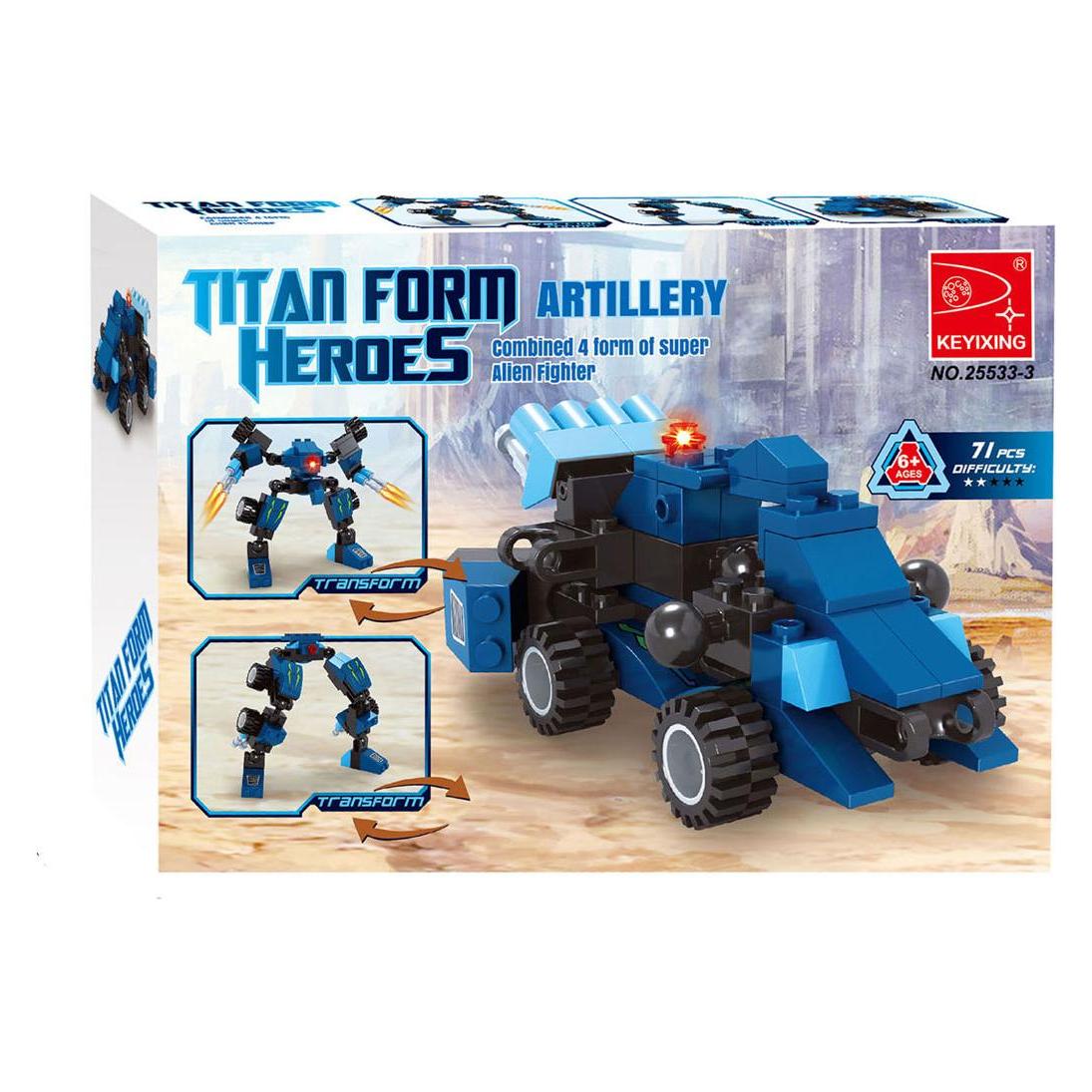 Lobbes Titan Transform Blue Bausatz - 71-teilig. (66853773)