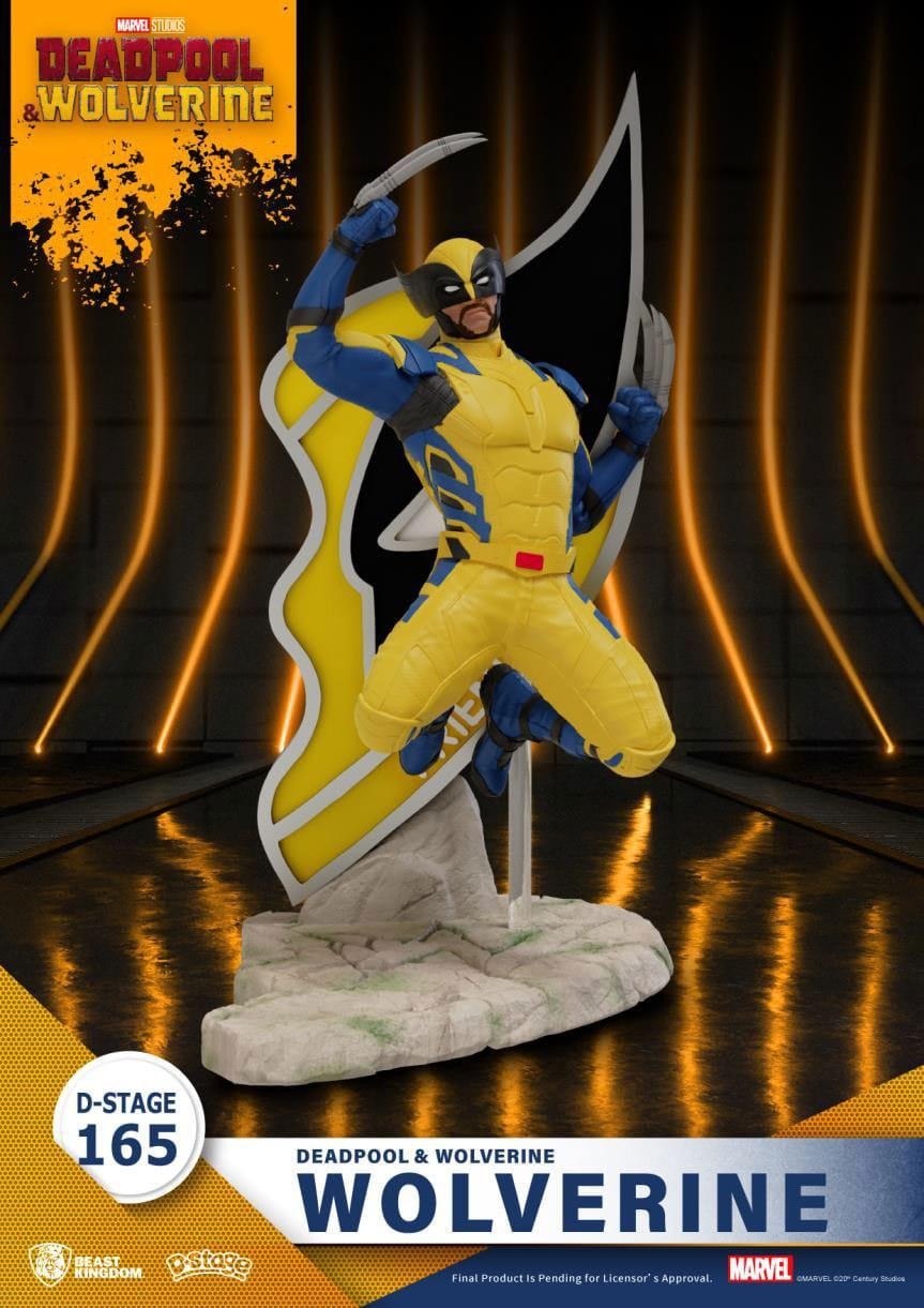 Beast Kingdom Toys Deadpool 3 D-Stage PVC diorama Wolverine 16 cm