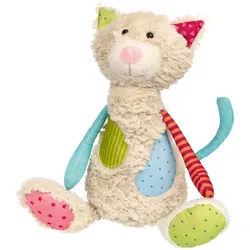 sigikid - Kuscheltier Katze, Patchwork Sweety